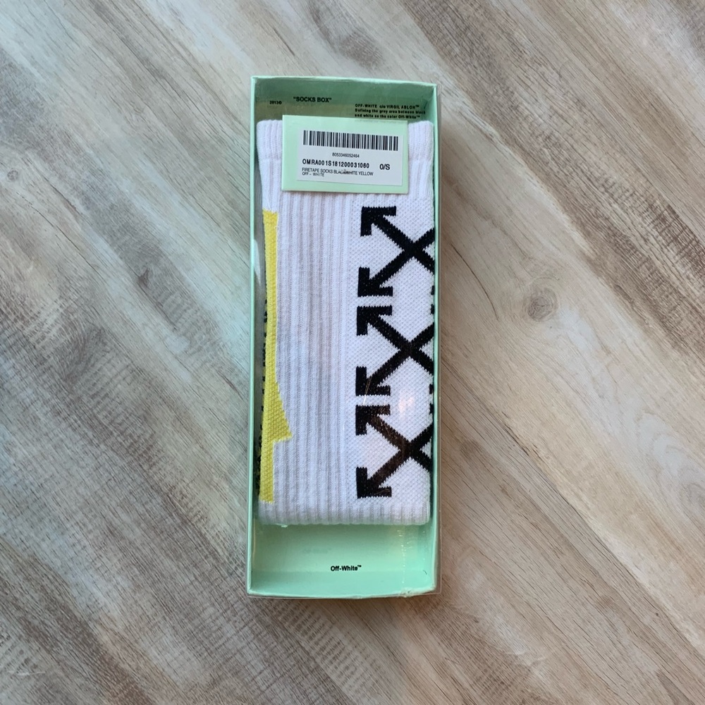 Off-White Firetape Socks